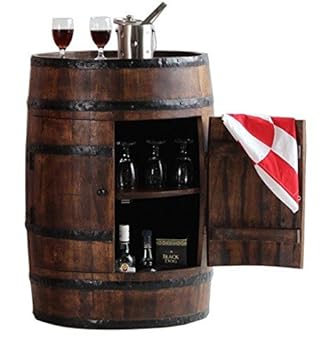 Ringabell Altavista Alcodrum Bar Cabinet With Door (Teak Finish)