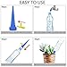 THEKBS Plant Waterer, Self Watering Devices with Slow Release Control Valve Switch, Automatic Vacation Self Plant Watering Spikes Globes, Self Irrigation Watering Drip Bulbs System (12pcs)