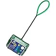 Quick Catch Net | Aquarium Fish Net, Green, Mesh Wire, 4 Inches