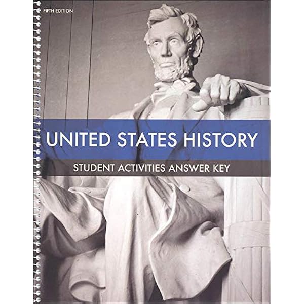 BJU Press US History Student Activity 5ED 506675: BJU Press
