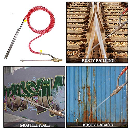 Hourleey Pressure Washer Sandblasting Kit, 5000 PSI Wet Sandblaster