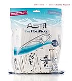 ASM Complete Clean Floss Picks,Independent Pack Dental Floss,Flosser,350 Count ( Independent Pack each Flosser)
