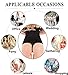 DODOING Women Body Shaper Thong Hi-Waist Cincher Girdles Tummy Control Panty Shapewear
