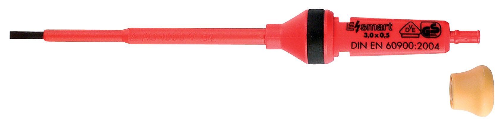 Felo 0715751721 3/32" E-Smart Insulated Slotted Blade, 3", 3"