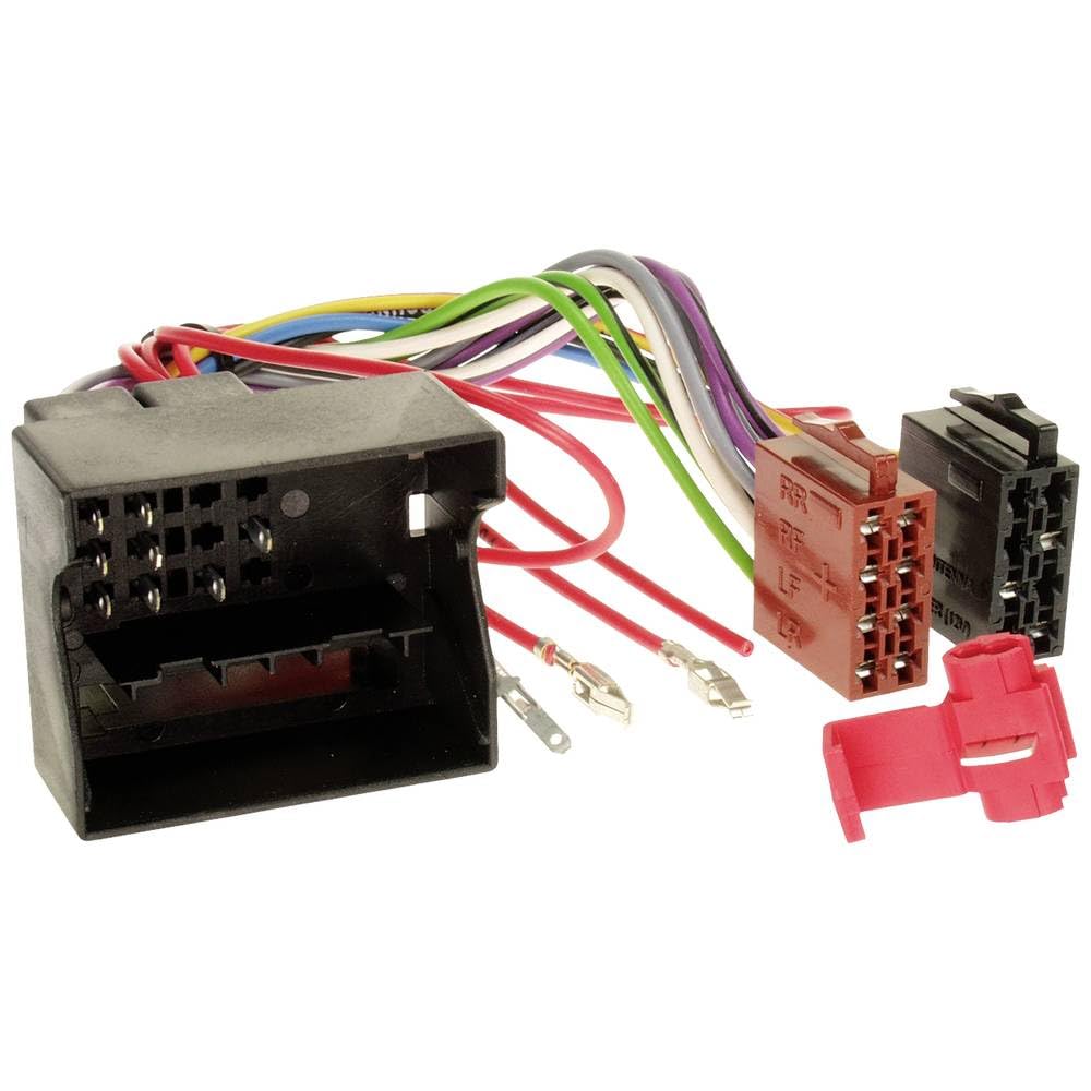 ACV 1324-02 Radio connection cable ISO Quadlock connector for Audi/Seat/Skoda/VW