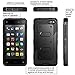 i-Blason Amazon Fire Case - Armorbox Dual Layer Hybrid Full-body Protective Case with Front Cover and Built-in Screen Protector / Impact Resistant Bumpers (Black)