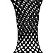 King Love Sexy Lingerie Mesh Hole Baby Doll Strapless Dress One Size Fits All for Women (M-L) Black
