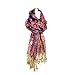Paskmlna® Reversible Paisley Pashmina Shawl Wrap Elegant Colors