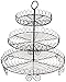 Creative Home Iron Works 3-Tier Dessert Cupcake Display Serving Stand, 6-1/4