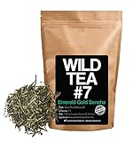 Sencha Green Tea, Wild Tea #7, Emerald Gold Sencha Loose Leaf Tea - Organically Grown (8 ounce)