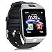 Aipker Bluetooth Smartwatch Phone with SIM TF Card Slot Camera for Samsung LG Sony All Android Smartphones Silver