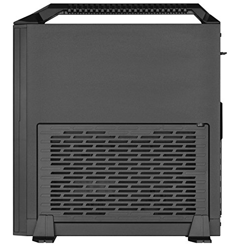 SilverStone Technology Mini-ITX Slim Small Form Factor Computer Case with Handle ML08B-H