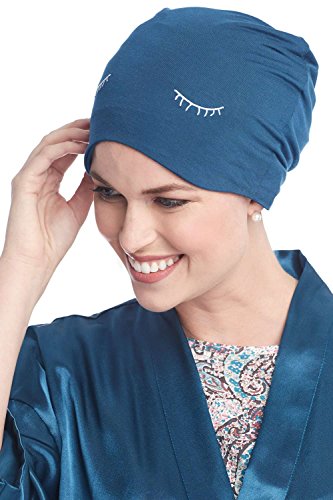 image for Cardani Eyelash Sleep Cap | Sleeping Hat & Travel Sleep Mask In Bamboo