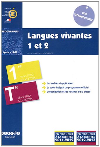 Langues vivantes 1 et 2