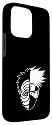 Naruto Shippuden Kakashi Tobi Split Face Case for