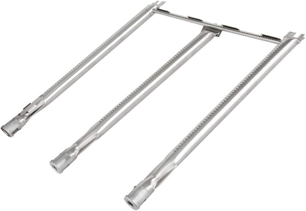 Onlyfire BBR-70898 Edelstahlbrenner Set mit 3 Brennern für Gasgrills der Serie Weber Spirit E/S-300 (2013-2017)