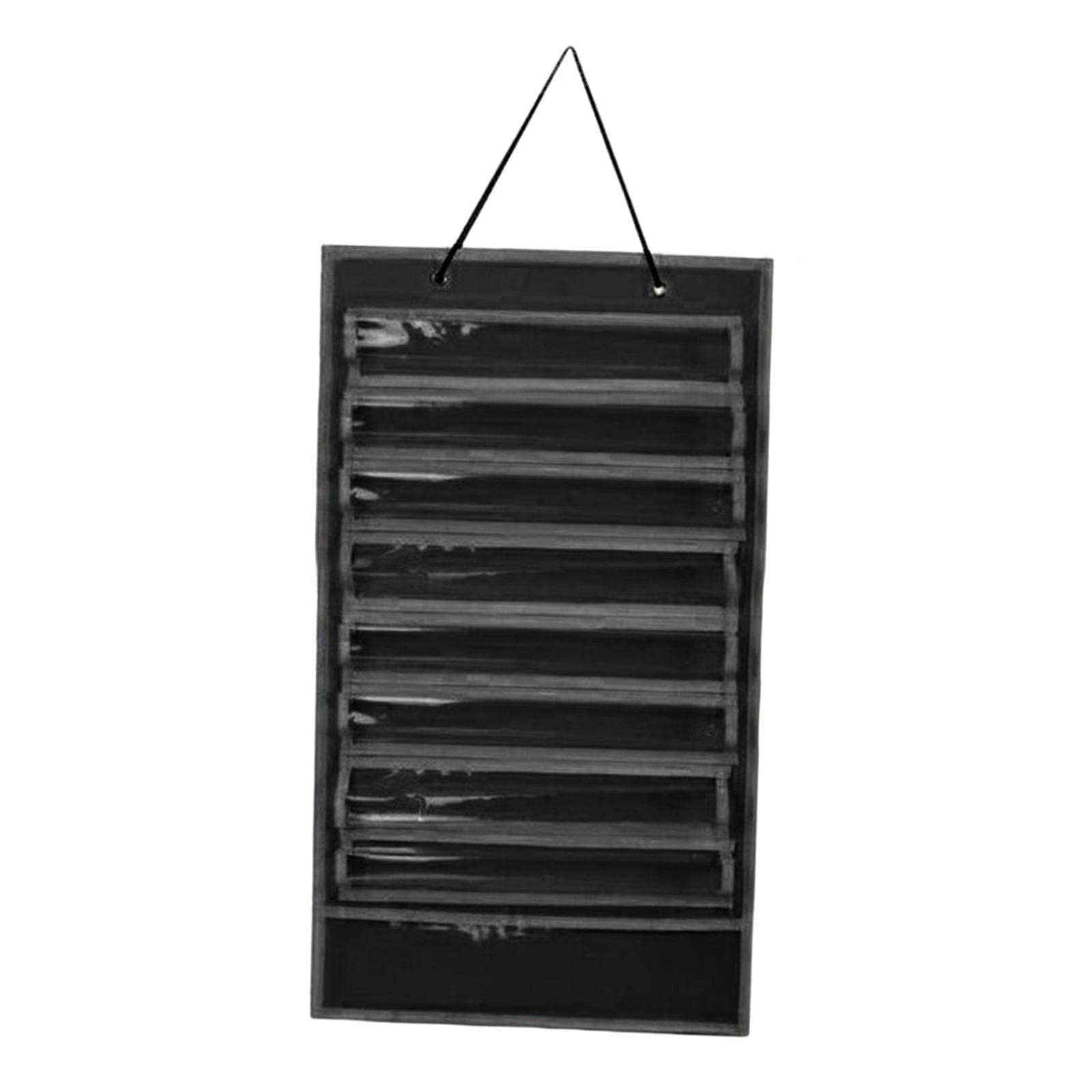 chiwanji Belt Display Dustproof Organizer Durable Felt Adults Kids Holder Karate Belt Display Storage Taekwondo Belt Display, Black