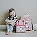 mommore Cute Unicorn Kids Backpack with Insulated Lunch Bag for Boys/Girls, Pink