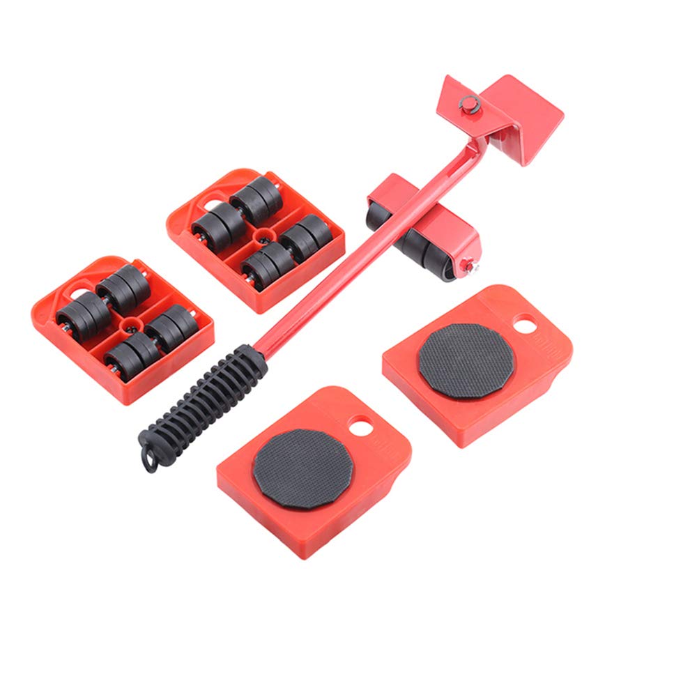 Photo 1 of Mr Hercules Furniture Lift Mover Tool Set,Furniture Lifter Tool with Lifting Lever & 4 Wheels,Heavy Furniture Moving Sliders Appliance Rollers Heavy Duty Mover Dolly Sliders Tool Furniture Lifter