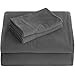 Fleece Super Soft Premium Sheet Set - Extra Plush Pill-Resistant All Season Cozy Breathable Hypoallergenic (Twin XL, Grey)