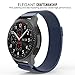 MoKo Gear S3 Watch Band, Milanese Loop Stainless Steel Mesh Smart Watch Strap for Samsung Gear S3 Frontier / S3 Classic/Galaxy Watch 46mm / Moto 360 2nd Gen 46mm Smartwatch, Blue