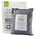 MOSO NATURAL Air Purifying Bag 500g. Odor Eliminator, Odor Absorber for Kitchens and Bedrooms. Charcoal Color