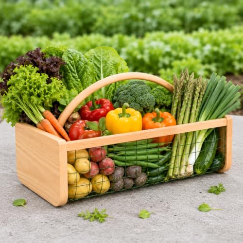 Garden Harvest Basket, Harvest Basket for Garden Vegetables,Harvest Basket at Amazon