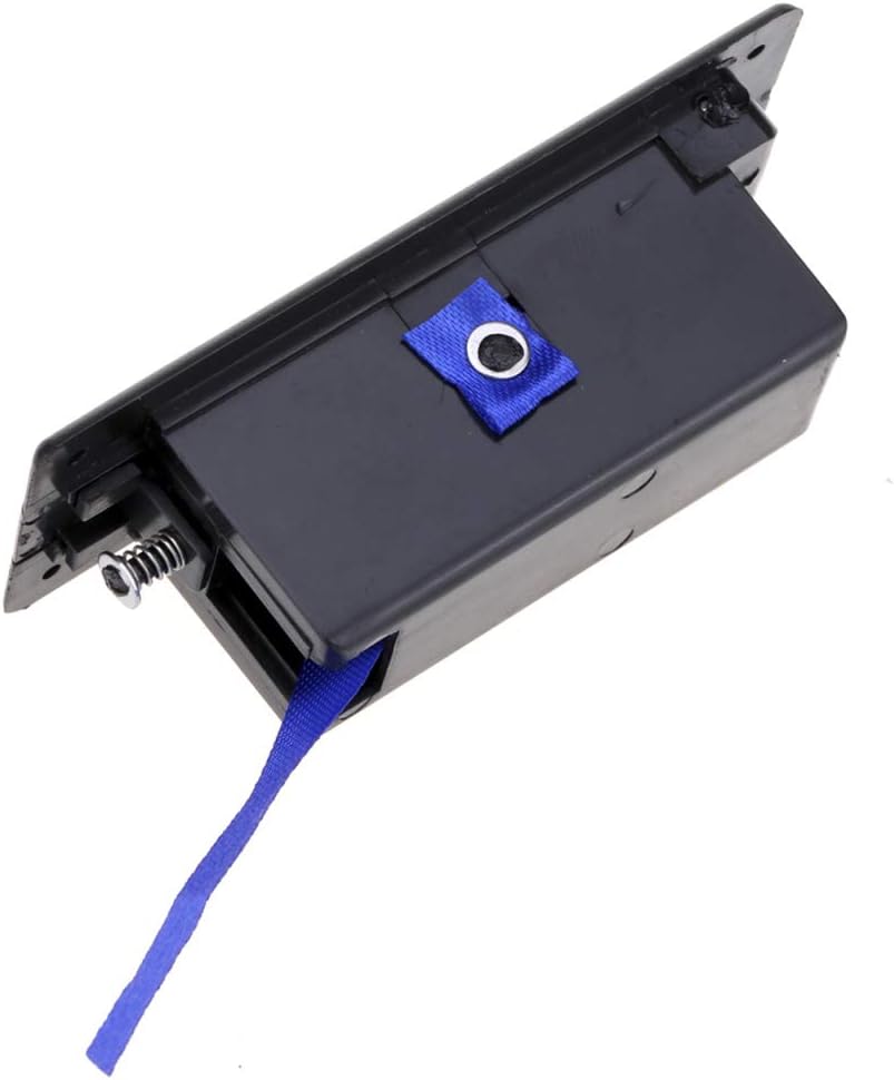 Musiclily Pro 9-Volt Battery Box Case Compartment for Active Guitar Bass,Black, Style a, 86.6mm x 33mm x 29.5mm - Image 4