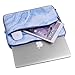 Cosmos Neoprene Protective Laptop Notebook Sleeve Case Bag for Old MacBook Pro 13'' / MacBook Air 13''/ Old MacBook Pro Retina Display 13'' (White Blue Marble Pattern)