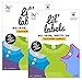 Lil' Labels Clothing Label Washable for Fabric, Write on Name, No Iron, Washer & Dryer Safe for Daycare & School, Set of 2