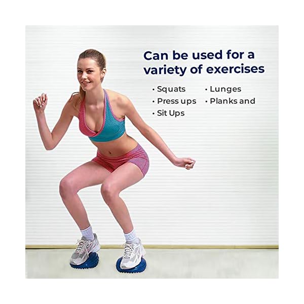 ResultSport-Hedgehog-Balance-Pods-2x-with-Pump-Half-Fitness-Domes-for-Foot-Massage-Balance-Stability-and-motor-skills-Training-Kids-and-Adults ResultSport 2Pcs Hedgehog Balance Pods with Pump - Half Fitness Domes for Foot Massage, Balance Stability and motor…