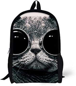backpack with cat design