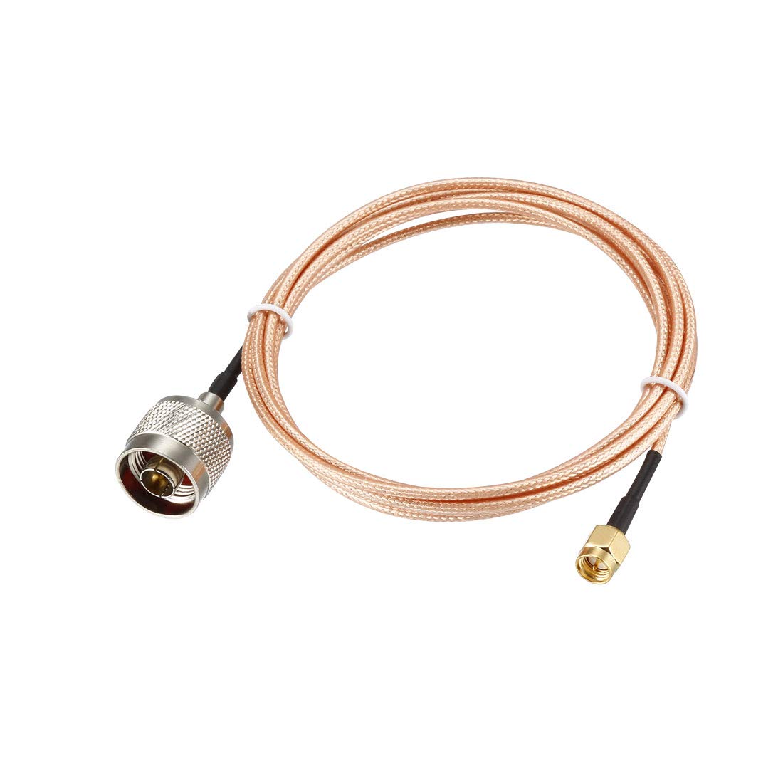 sourcing map Coax Extension Cable 50 Ohm 10 Feet SMA Male to N Male RG316 Jumper Cable