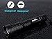 Tactical Portable LED Flashlight 1000 Lumens with 5 Modes (Metal-Black)