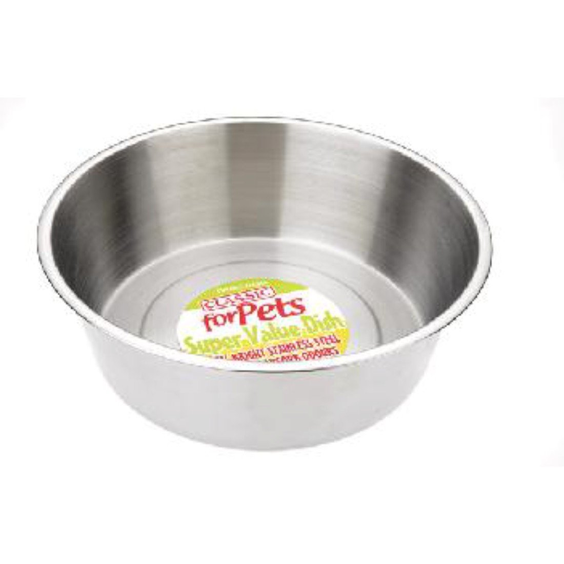 Classic Pet Products Classic Super Value Stainless Steel Dish, 9500 ml