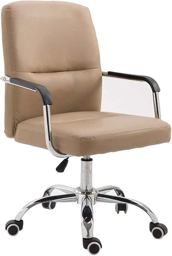 Amazon.com: Mid-Back Office Chair, Swivel Armrest Medium ...