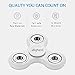 Abighand Anti-Anxiety Fidget Spinner EDC Focus Toy for Kids & Adults/Hand Spinner Stress Reducer, White