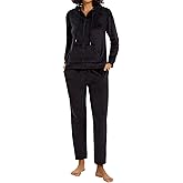 Navisting Women's Velour Sweatsuit Set 2 Piece Tracksuit Outfit Full Zip Velvet Jogging Suit Hoodie and Sweatpants Loose Fit