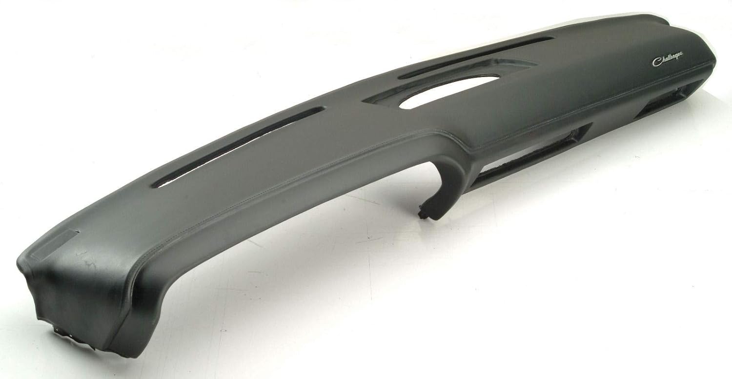 Dashes2Go Dash Pad Steel Core, Compatible with Dodge Challenger Vehicles Fits 1970 Models (Black, Non A/C 3 Speaker)