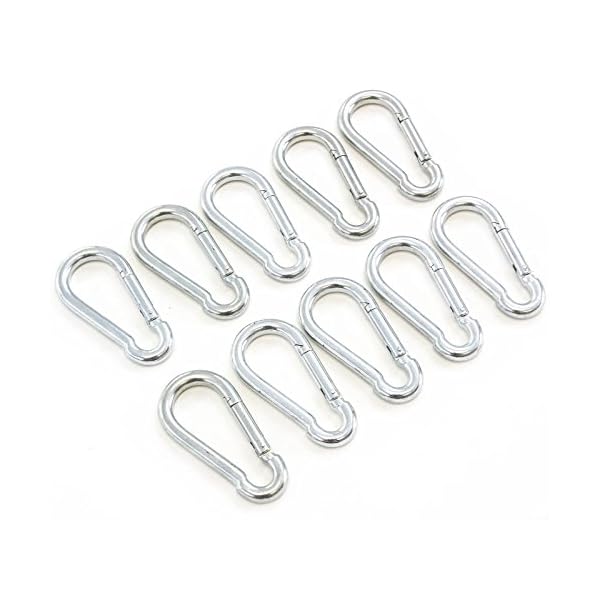 10pc-516-Carbine-Snap-Spring-Loaded-Hook-8-x-80mm-M8