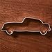 LILIAO Beat-up Car Cookie Cutter - 4.7 x 1.6 inches - Stainless Steel