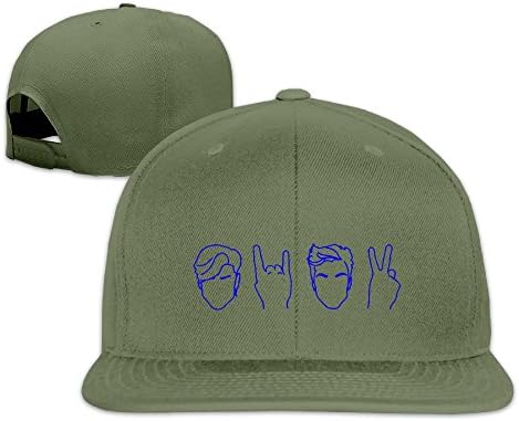 Dolan&amp;Twins Bros Unisex Classic Cotton Dad Hat Adjustable Plain Cap ForestGreen