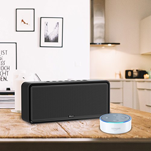 DOSS-SoundBox-XL-32W-Bluetooth-Speakers-Dual-Driver-Wireless-Bluetooth-Home-Stereo-Speaker-with-20W-HD-Sound-12W-Subwoofer-Bold-Bass-Long-Playtime-for-Echo-Dot-iPhone-Samsung-iPad-Gift-Ideas