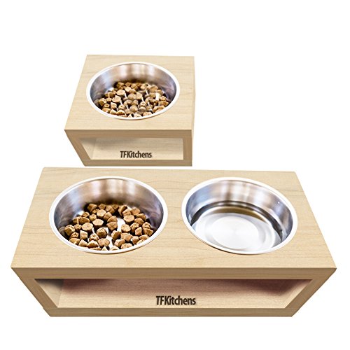 50 Off Choose Your Size Unfinished Solid Wood Elevated Dog And
