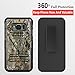 Galaxy S8 Active Case, Circlemalls™ Dual Layers [Combo Holster] and Built-in Kickstand Bundled with [Premium Screen Protector] Hybird Shockproof and Stylus Pen for Samsung Galaxy S8 Active (Camo)