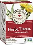 Traditional Medicinals Herba Tussin Tea, 16 Tea Bags (Pack of 6)