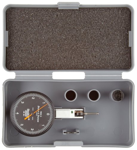 Brown & Sharpe 599-7033-5 Dial Test Indicator Set, M1.4x0.3 Thread, Black Dial, 0-4-0 Reading, 1.5" Dial Dia., 0-0.008" Range, 0.00005" Graduation, +/-0.0001" Accuracy - Image 4