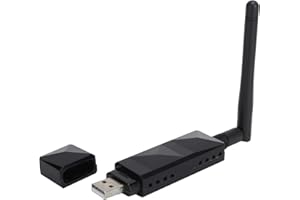 OVAQUIXI Wireless USB WiFi Adapter, AR9271 Detachable 2DBI Antenna for Computer TV Laptop Router