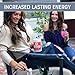 Silver Fern Brand Endurance - Pre Workout Energy Drink Mix Supplement Powder - Raspberry Lemonade - 1 Tub = 60 Servings - Boost Power, Energy & Mood - with D-Ribose, Alpha-GPC, Vitamin K2-7 & More