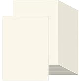 Craftask 200 Sheets Ivory Printer Paper 8.5x11, 32 lb/120 gsm Stationery Paper, Cream Cardstock Paper Sheets for Printing, Copy, Crafts, Letters, Invitations, Laser &amp; Inkjet Printer Compatible